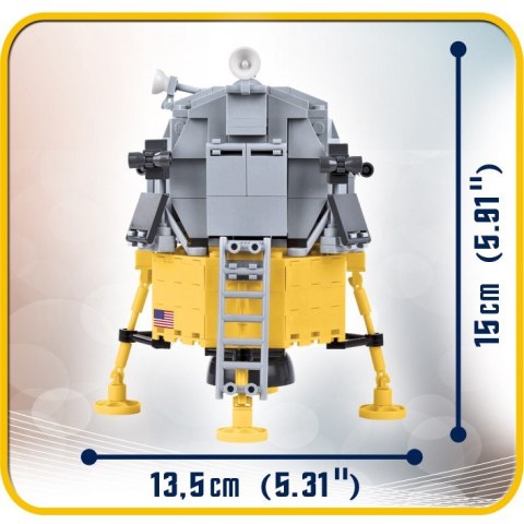 Klocki Smithsonian Apollo 11 Lunar Module 380 elementów Cobi Klocki