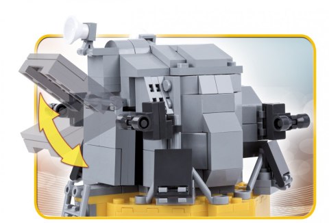Klocki Smithsonian Apollo 11 Lunar Module 380 elementów Cobi Klocki