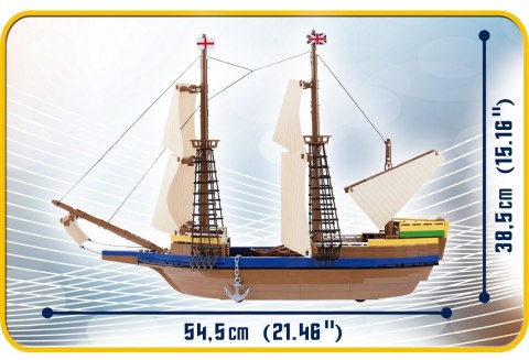 Klocki Smithsonian Statek Mayflower Cobi Klocki