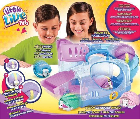 LITTLE LIVE PETS Domek i jeżyk Cobi