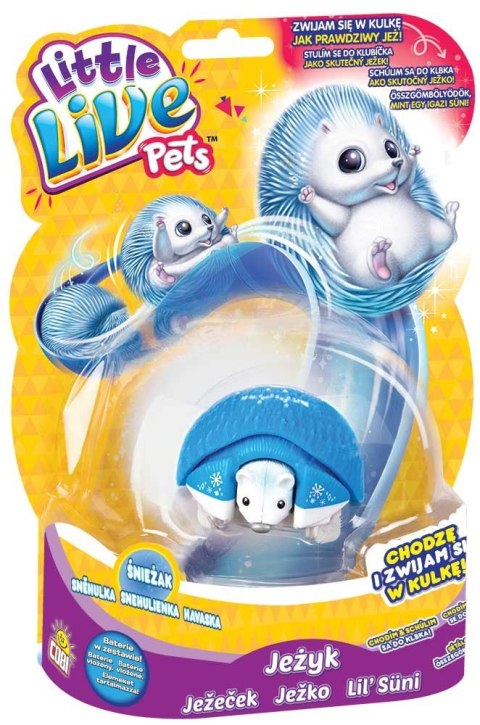 LITTLE LIVE PETS Jeżyk Snieżak Cobi