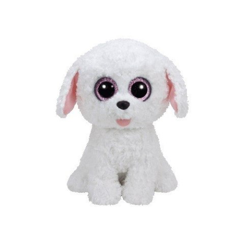 Maskotka TY Beanie Boos Pippie - Biały piesek 24 cm Meteor
