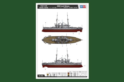 Model plastikowy HMS Lord Nelson Hobby Boss