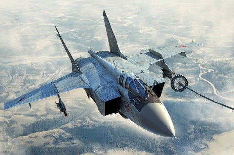 Model plastikowy Russian MIG31B/BM Foxhound Hobby Boss
