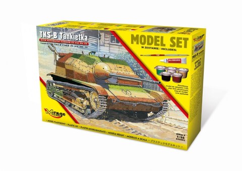 Tankietka Tks-B z Nkm 20mm wz38 Set Mirage