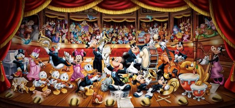 13200 Elementów Disney Orkiestra Clementoni