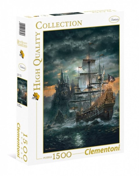 1500 Elementów Statek piracki Clementoni