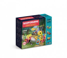 25 Elementów Creator Magic Pop Magformers