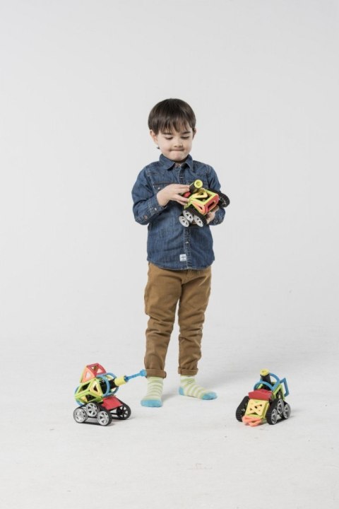 27 elementów, Vehicle Mini tank Magformers