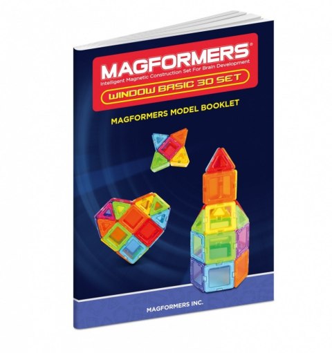 30 Elementów Euducational Window Basic Magformers