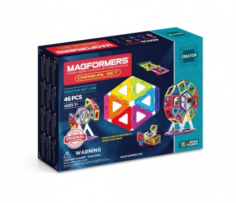 46 Elementów Creator Carnival Magformers