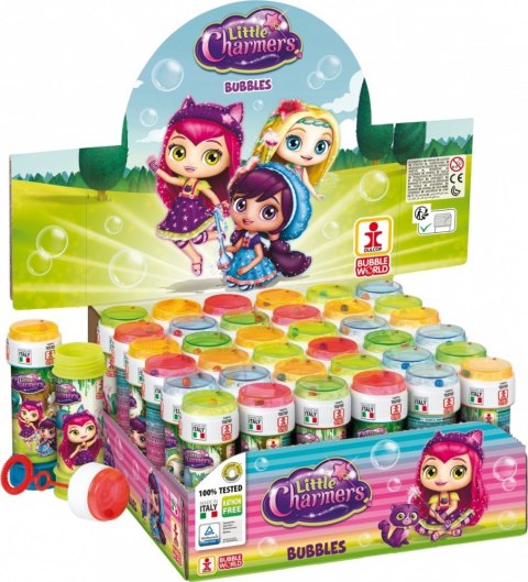 Bańki mydlane Little Charmers 60 ml/36 sztuk Brimarex