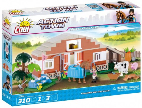 Klocki Action Town Na Wiejskiej Farmie Cobi Klocki