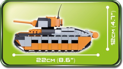 Klocki Armia 510 Elementów A12 Matilda Cobi Klocki