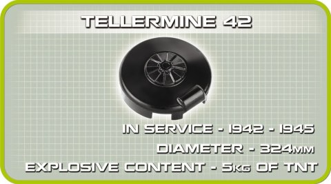 Klocki Armia 515 Elementów SDKFZ 184 Panzerjager II Cobi Klocki