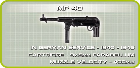 Klocki Armia 515 Elementów SDKFZ 184 Panzerjager II Cobi Klocki