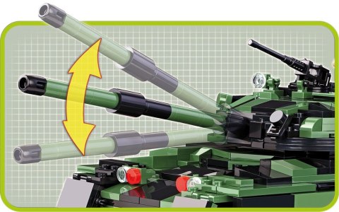 Klocki Armia 620 Elementów Chief tain, brytyjski czołg Cobi Klocki