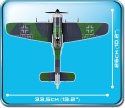 Klocki Armia Focke-Wulf Fw190 A-8, myśliwiec niemiecki Cobi Klocki