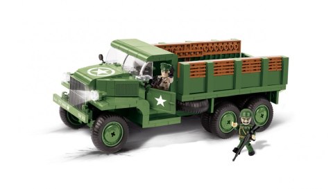 Klocki Armia GMC CCKW 353 Transport Truck - amerykański samochód ciężarowy Cobi Klocki