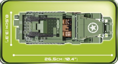Klocki Armia M16 Half-Track Samobieżne działo przeciwlotnicze Cobi Klocki