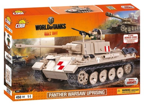 Klocki Armia Magda Powstańczy czołg Panther Cobi Klocki