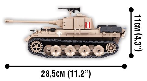 Klocki Armia Magda Powstańczy czołg Panther Cobi Klocki