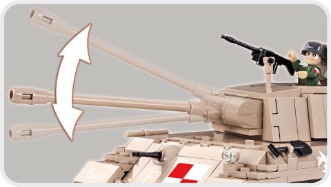 Klocki Armia Magda Powstańczy czołg Panther Cobi Klocki