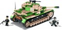 Klocki Armia Panzer IV Ausf.F1/G/H niemiecki czołg średni Cobi Klocki