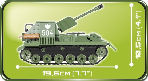 Klocki Armia SU-76M - radzieckie działo samobieżne Cobi Klocki