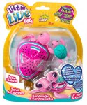 LITTLE LIVE PETS Żółw i żółwik, Różowy Cobi