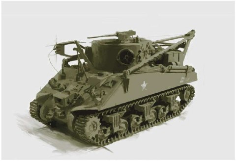 M32 Recovery Vehicle Italeri