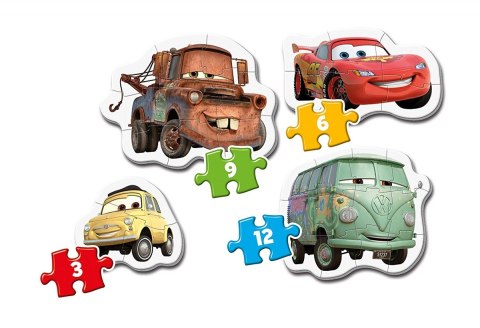 My First Puzzle 4w1, Cars Clementoni