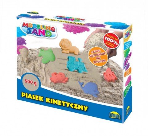 Piasek kinetyczny, Zestaw 500 g Dromader