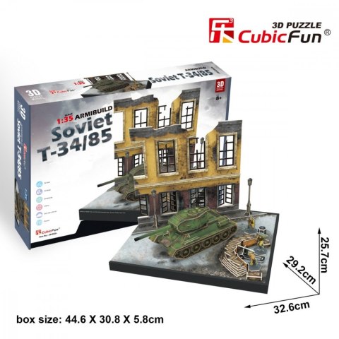 Puzzle 3D British Cromwell 157 elementów Cubic Fun