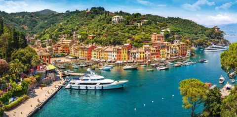 Puzzle 4000 elementów, Widok na Portofino Castor