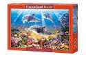 Puzzle 500 elementów Delfiny Castor