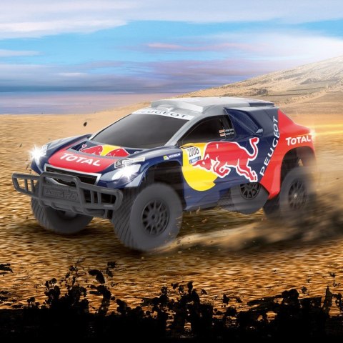 RC Off Road Peugeot Red Bull Dakar 1:16 Carrera
