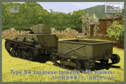Type 94 Japanese Tankette with trailers Ibg
