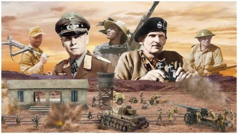 WWII El Alamein Battle at the Railway Station Italeri