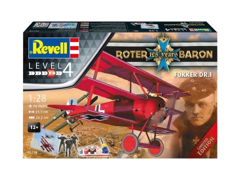 Zestaw upominkowy 125 Years Roter Baron Revell