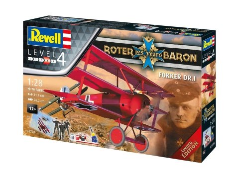 Zestaw upominkowy 125 Years Roter Baron Revell
