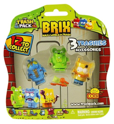 Figurki z akcesoriami Trash Pack asortyment Cobi
