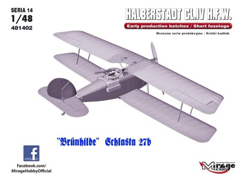 Halberstadt CL.IV H.F.W. early batches Mirage