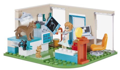 Klocki Action Town 120 elementów Weterynarz Cobi Klocki