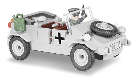 Klocki Armia 150 elementów VW Typ 82 Kubelwagen - samochód osobowo-terenowy Cobi Klocki
