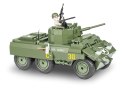 Klocki Armia 370 elementów M8 Greyhound, amerykański samochód pancerny Cobi Klocki
