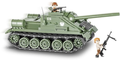 Klocki Armia 413 elementów SU-85 Radzieckie działo samobieżne Cobi Klocki