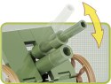 Klocki Armia 50 elementów Haubica Polowa Howitzer 100 mm Wz.1914/19P Cobi Klocki