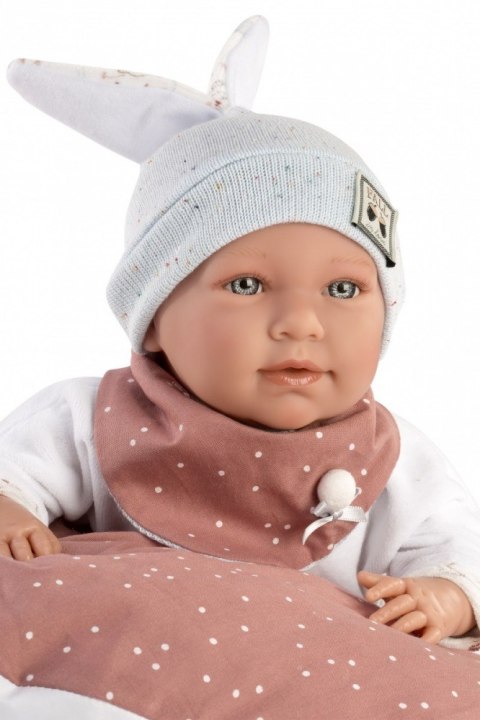 Lalka Mimi z dźwiękami 42 cm, płacze i mówi mama, papa Llorens