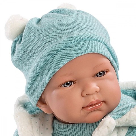Lalka Tino w niebieskim kostiumie 43 cm Llorens